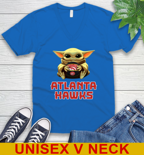 NBA Basketball Atlanta Hawks Star Wars Baby Yoda Shirt 54