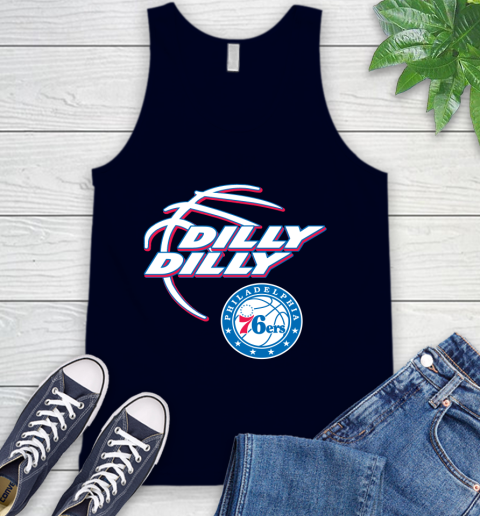 NBA Philadelphia 76ers Dilly Dilly Basketball Sports Tank Top 3