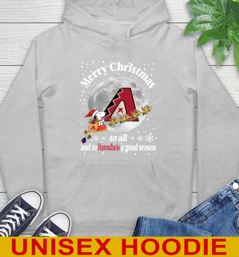 Arizona Diamondbacks Merry Christmas To All And To Diamondbacks A Good Season MLB Baseball Sports Hoodie 6