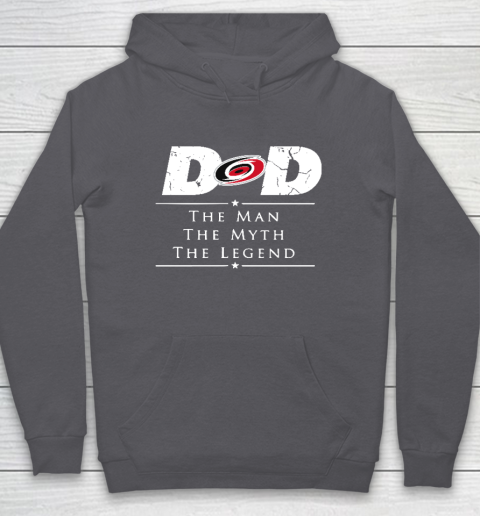 Carolina Hurricanes NHL Ice Hockey Dad The Man The Myth The Legend Hoodie 4
