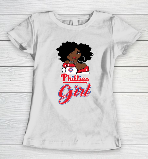 Philadelphia Philliess Girl MLB Women's T-Shirt 3