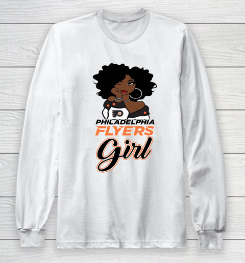 Philadelphia Flyers Girl NHL Long Sleeve T-Shirt 2