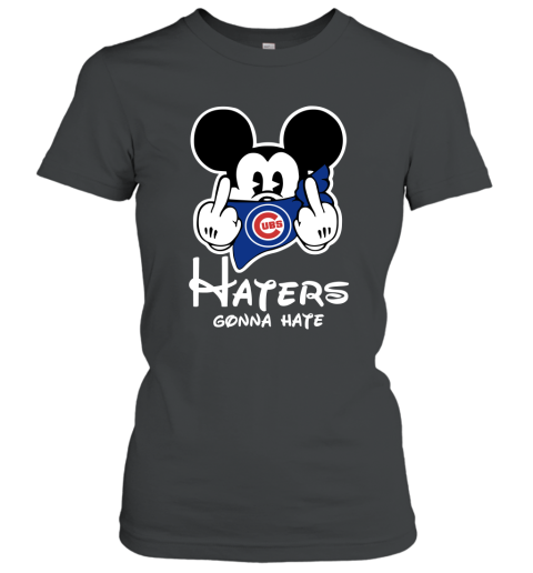 MLB Chicago Cubs Haters Gonna Hate Mickey Mouse Disney Baseball T-Shirt Sweatshirt  Hoodie