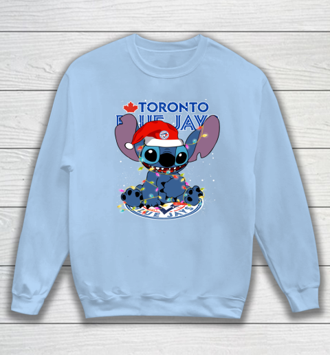 Toronto Blue Jays MLB noel stitch Baseball Christmas Sweatshirt 4
