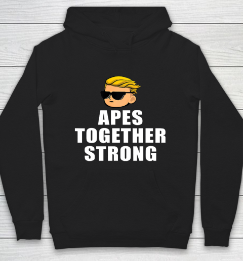 Apes Together Strong Funny WSB Stonks Meme Hoodie