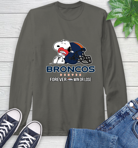 NFL The Peanuts Movie Snoopy Forever Win Or Lose Football Denver Broncos 65