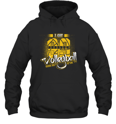 I Got 99 Problems Volleyball Solves All Of'em Hoodie I Got 99 Problems Volleyball Solves All Of'em Hoodie