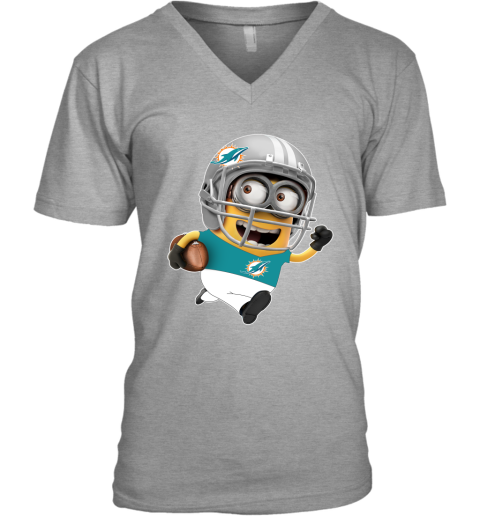 NFL Miami Dolphins Minions Disney Football Sports Shirt For Fans