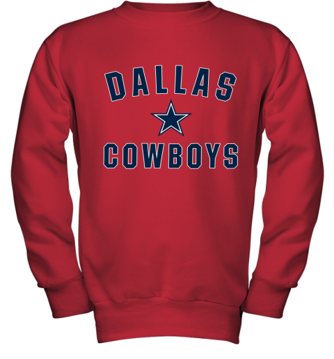 Dallas Cowboys NFL Pro Line by Fanatics Branded Gray Youth Sweatshirt