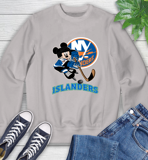 NHL New York Islanders Mickey Mouse Disney Hockey T Shirt Sweatshirt 12
