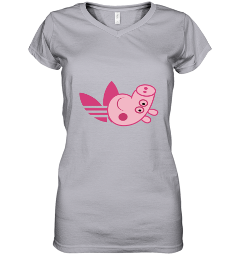 Adidas Peppa Pig Women's V-Neck T-Shirt