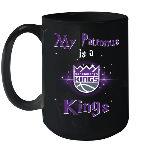 NBA Basketball Harry Potter My Patronus Is A Sacramento Kings Ceramic Mug 15oz