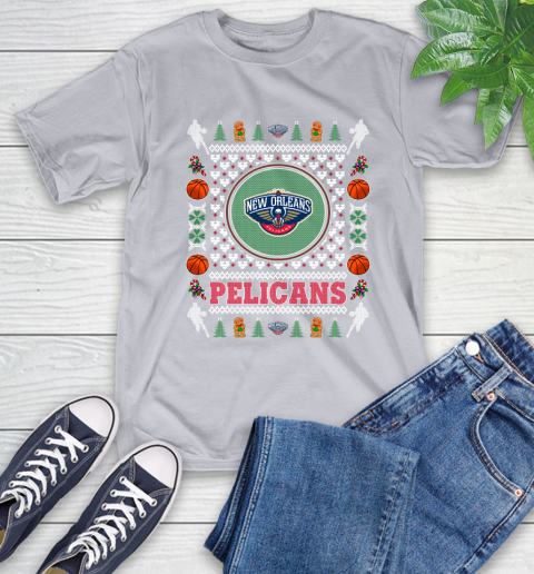 New Orleans Pelicans Merry Christmas NBA Basketball Loyal Fan Ugly Shirt 6