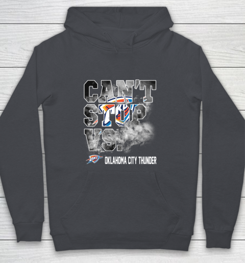 NBA Oklahoma City Thunder Basketball Can't Stop Vs Youth Hoodie 5