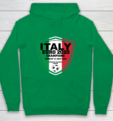 Italy Football Italian Football Forza Italia Champions Euro 2020 Youth Hoodie 4