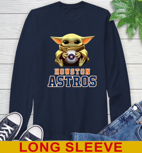 MLB Baseball Houston Astros Star Wars Baby Yoda Shirt 61
