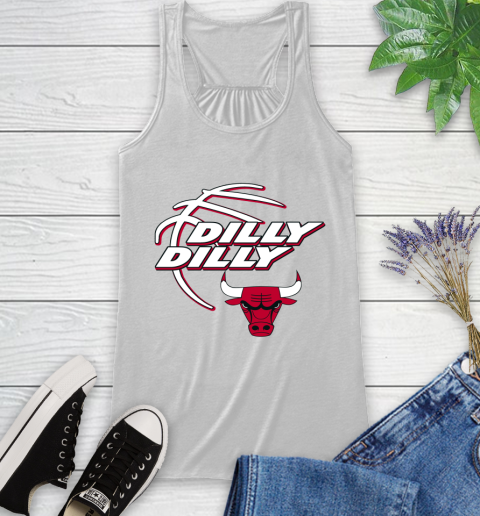 NBA Chicago Bulls Dilly Dilly Basketball Sports Racerback Tank