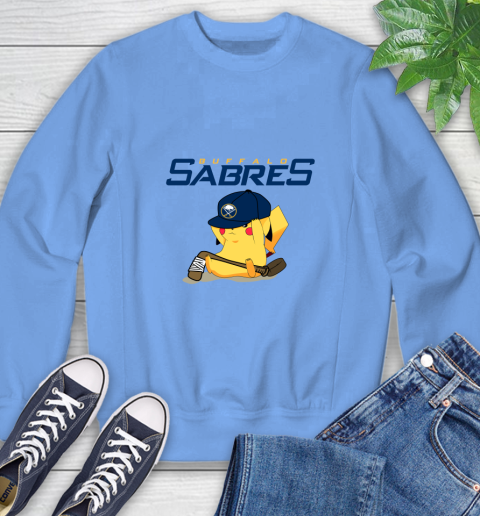 NHL Pikachu Hockey Sports Buffalo Sabres Sweatshirt 11