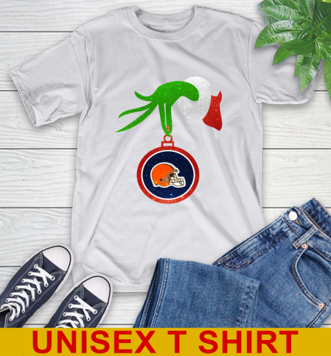 Cleveland Browns Grinch Merry Christmas NFL Football T-Shirt 12