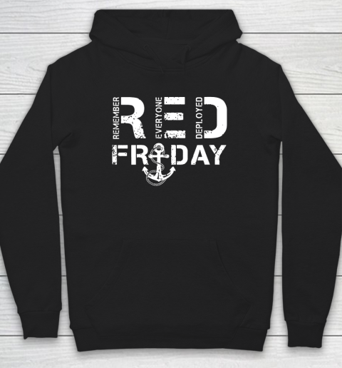On Fridays We Wear Red Friday Military Navy Soldiers Hoodie