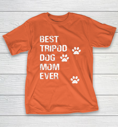 Tripod 3 Legged Dog Owner Novelty Tshit