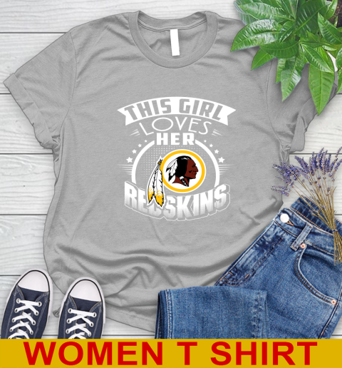 Washington Redskins NFL Football This Girl Loves Her Team 89