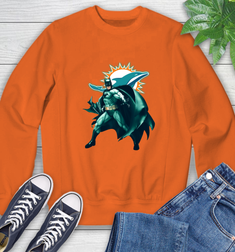 Miami dolphins orange on sale sweatshirt