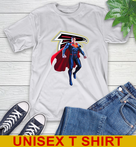 NFL Superman DC Sports Football Atlanta Falcons T-Shirt 12