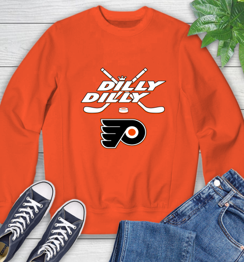 NHL Philadelphia Flyers Dilly Dilly Hockey Sports Sweatshirt 4