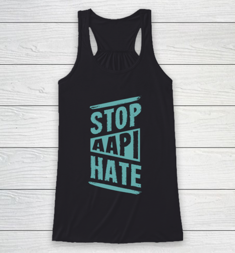 Stop AAPI Hate Cool Asian American Pride Racerback Tank