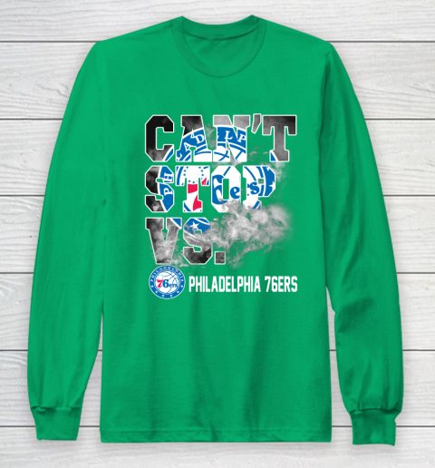NBA Philadelphia 76ers Basketball Can't Stop Vs Long Sleeve T-Shirt 4