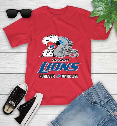 NFL The Peanuts Movie Snoopy Forever Win Or Lose Football Detroit Lions 112