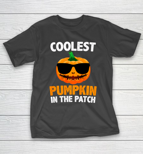 Coolest Pumpkin In The Patch Pumpkin Girls T-Shirt