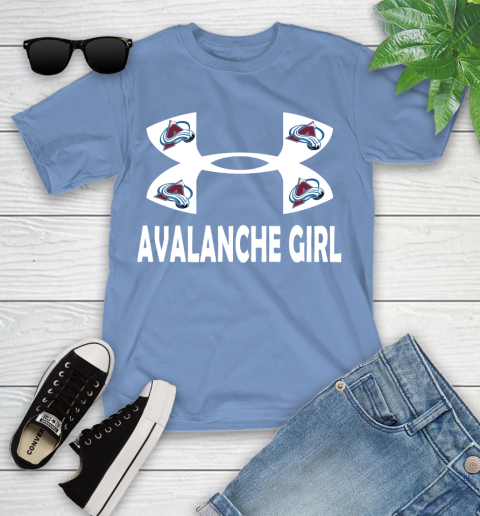 Colorado Avalanche Girls 6/6 Longsleeve Shirt