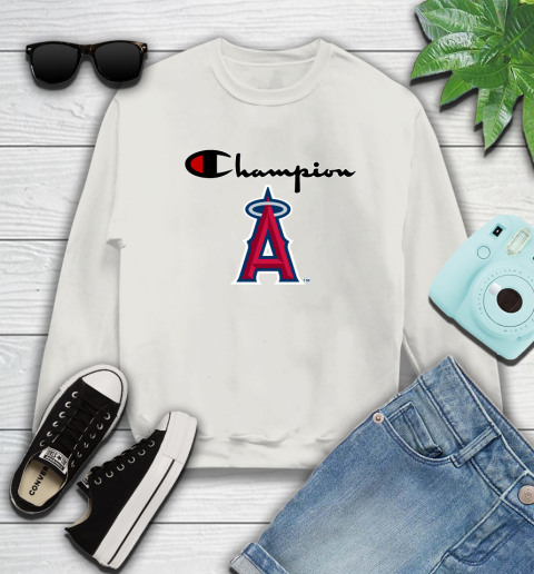 MLB Baseball Los Angeles Angels Champion Shirt Sweatshirt 9