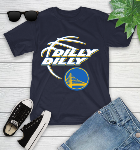NBA Golden State Warriors Dilly Dilly Basketball Sports Youth T-Shirt 3
