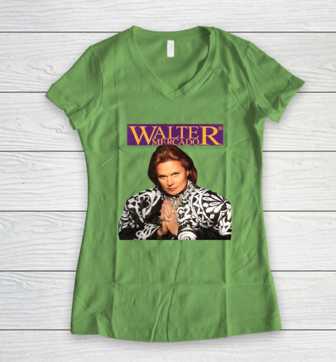 Walter Mercado Women's V-Neck T-Shirt 5