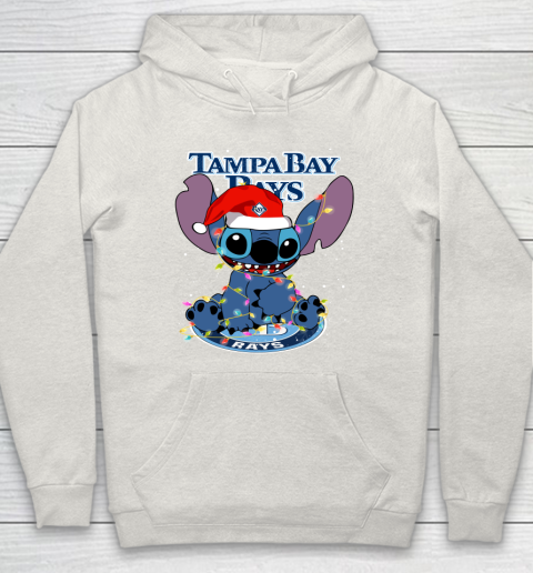 Tampa Bay Rays MLB noel stitch Baseball Christmas Hoodie 8