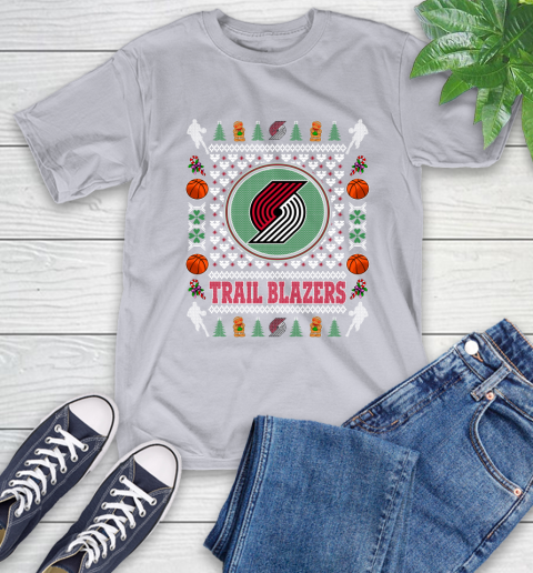 Portland Trail Blazers Merry Christmas NBA Basketball Loyal Fan Ugly Shirt 154
