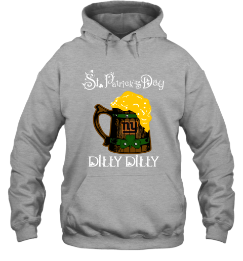 NFL New York Giants St Patrick's Day Dilly Dilly Beer Football Sports I3A5s83Pvxv hoodie 23 95 151514 front sport grey