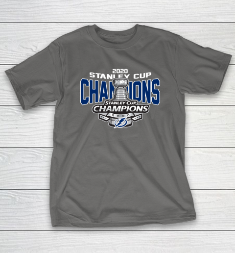 NHL Tampa Bay Lightning Men's 3X Stanley Cup Champions T-Shirt Large  NWOT