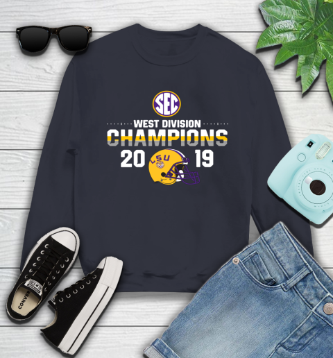 Awesome LSU Tigers West Division Champion 2019 Shirt 107