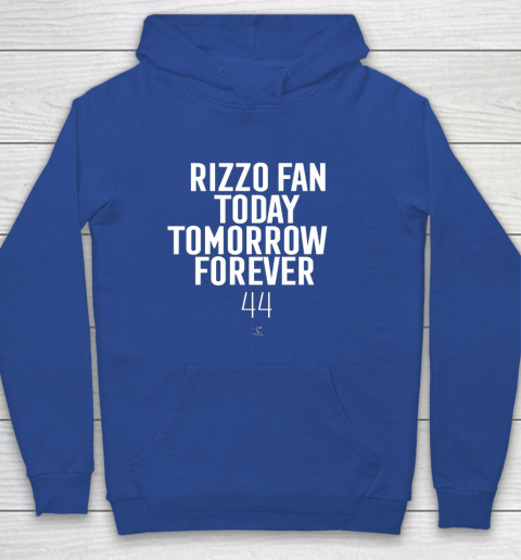 Anthony Rizzo Tshirt Fan Today Tomorrow Forever Gameday Youth Hoodie 6