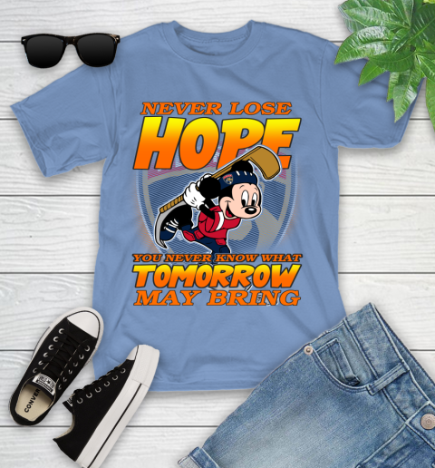 Los Angeles Kings NHL Hockey ootball Mickey Disney Never Lose Hope (2) Youth T-Shirt 15
