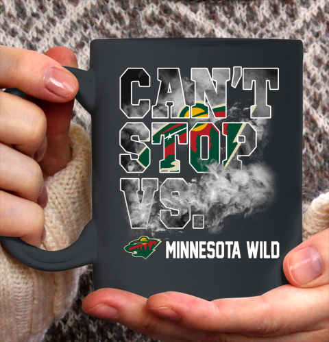 NHL Minnesota Wild Hockey Can't Stop Vs Ceramic Mug 11oz 2