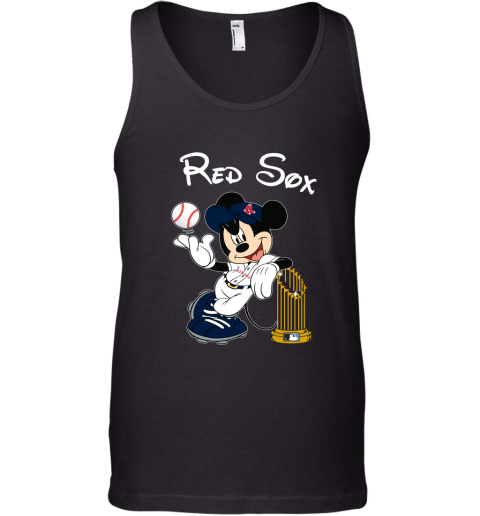 Boston Red Sox Mickey Taking The Trophy MLB 2018 Tank Top