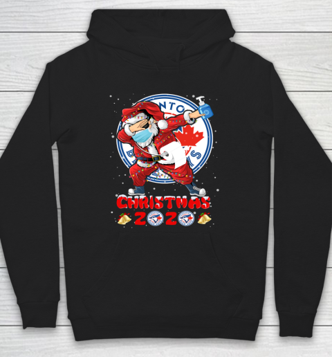 Toronto Blue Jays Funny Santa Claus Dabbing Christmas 2020 MLB Hoodie