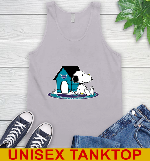 NBA Basketball Charlotte Hornets Snoopy The Peanuts Movie Shirt Tank Top 4