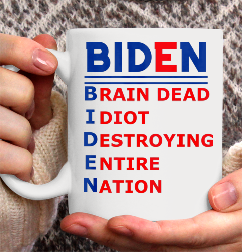 Republicans voter Anti Joe Biden Ceramic Mug 11oz