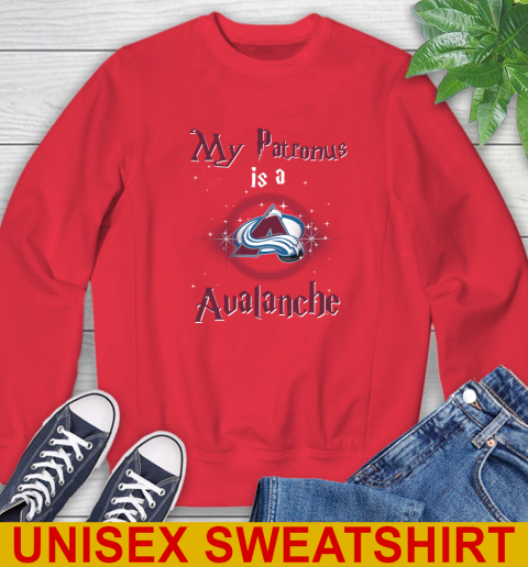 NHL Hockey Harry Potter My Patronus Is A Colorado Avalanche Sweatshirt 12